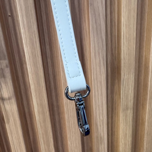 Vegan Leather White Adjustable Strap similar to Telfar unbranded - Picture 3 of 3